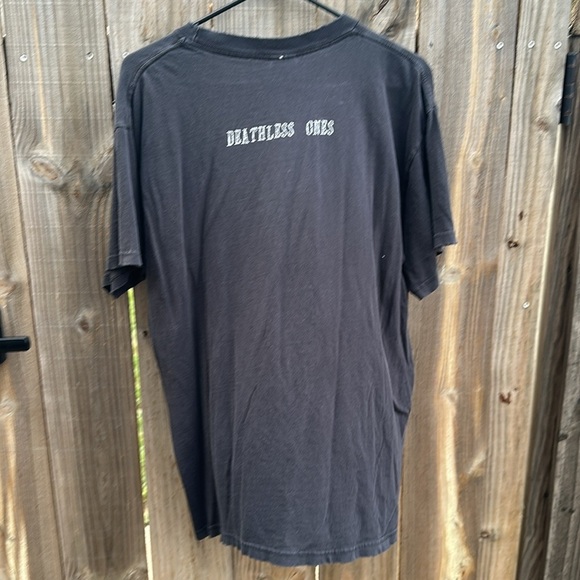 Vintage 2001 AFI Deathless Ones T Shirt Y2K Sz Large Band Tee Rock Skull - Picture 11 of 11